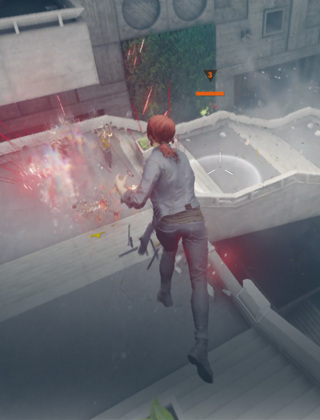 Pantalla que muestra el juego 'Control', con gráficos avanzados gracias al chip M4 de Apple